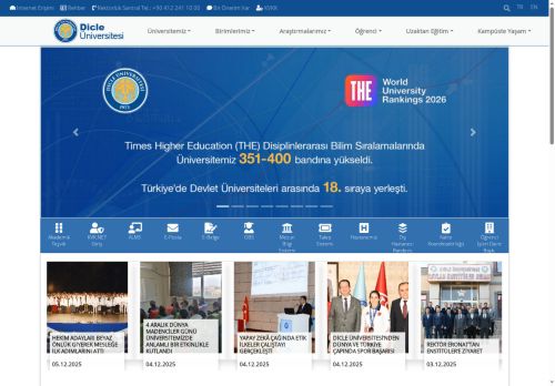 .:: Dicle Üniversitesi ::.