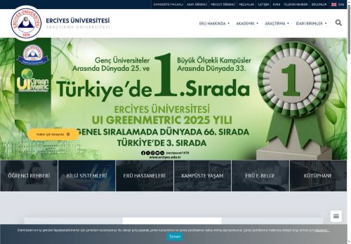 Erciyes Üniversitesi ERÜ / KAYSERİ