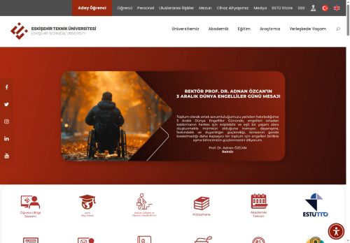 Anasayfa - Eskişehir Teknik Üniversitesi