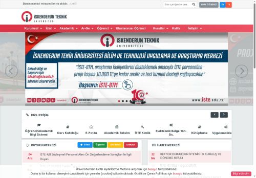 İskenderun Teknik Üniversitesi (İSTE)