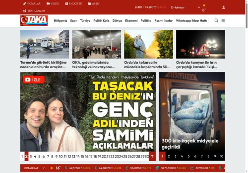 Karadeniz Haber - Taka Gazete - Trabzon Haber