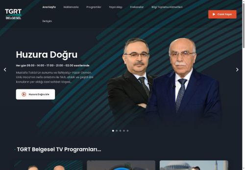 Özlem Duyduğunuz Huzur Ekranı - TGRT Belgesel TV