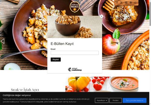 Ana Sayfa - California Walnuts Türkiye - Ceviz,  Kaliforniya cevizi, California cevizi, en iyi ceviz, cevizin sağlık avantajları