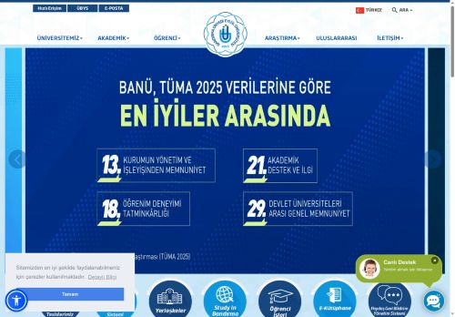 Rektörlük - BANDIRMA ONYEDİ EYLÜL ÜNİVERSİTESİ