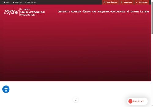 İSTÜN - İstanbul Sağlık ve Teknoloji Üniversitesi