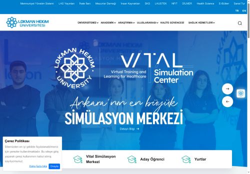 Lokman Hekim Üniversitesi - Ana Sayfa
