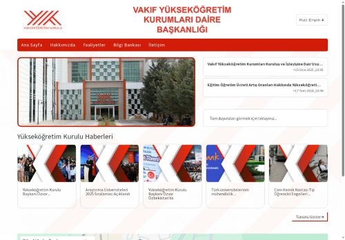 Ana Sayfa | Yükseköğretim Kurulu