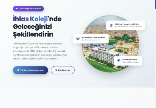 İstanbul Özel Okul - İhlas Koleji 2025 | STEM Eğitimi ve Modern Öğretim