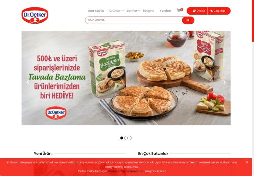 Dr. Oetker Sanal Mağaza - Ana Sayfa