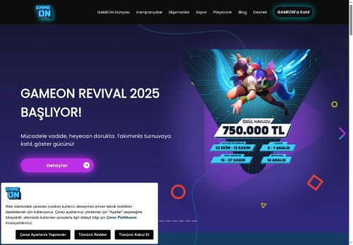 GAMEON – Oyuncuya özel internet ve oyun odaklı fırsatlarla göster gücünü!