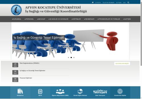 İş Sağlığı ve Güvenliği Koordinatörlüğü | AKÜ