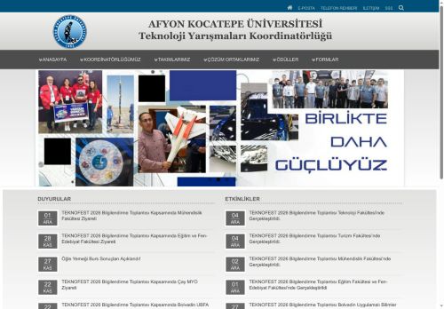 Teknoloji Yarışmaları Koordinatörlüğü | Bir başka TEKNOLOJİ HABER SİTESİ sitesi