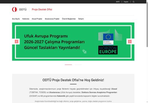 Ana Sayfa | Proje Destek Ofisi