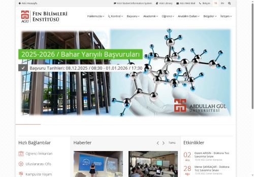 Fen Bilimleri Enstitüsü