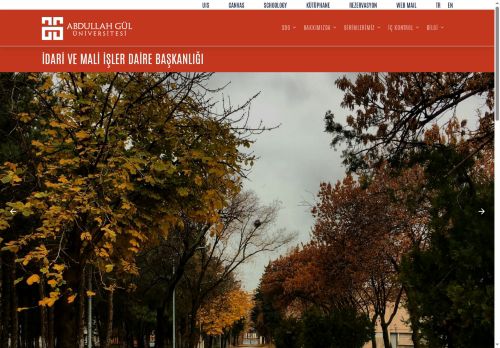 İDARİ ve MALİ İŞLER DAİRE BAŞKANLIĞI