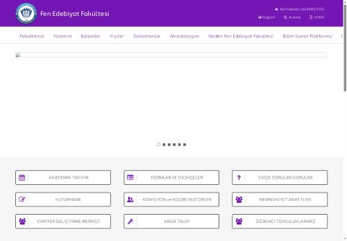 Fen Edebiyat Fakültesi | ADYÜ