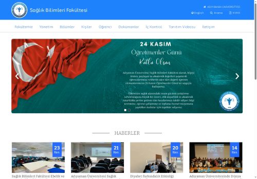 Sağlık Bilimleri Fakültesi | ADYÜ
