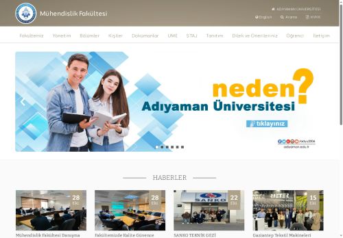Mühendislik Fakültesi | ADYÜ