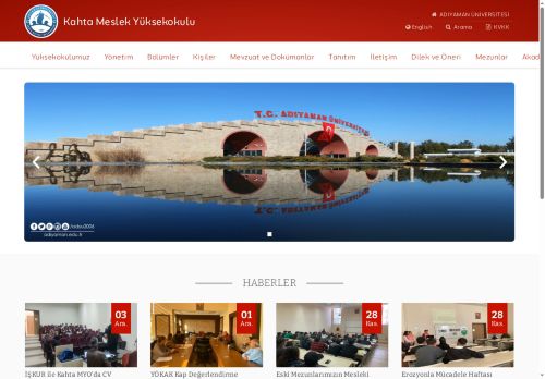 Kahta Meslek Yüksekokulu | ADYÜ