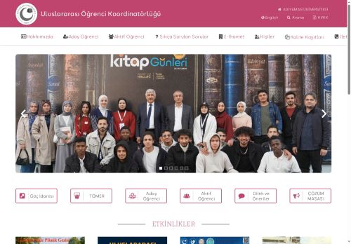 Uluslararası Öğrenci Koordinatörlüğü | ADYÜ