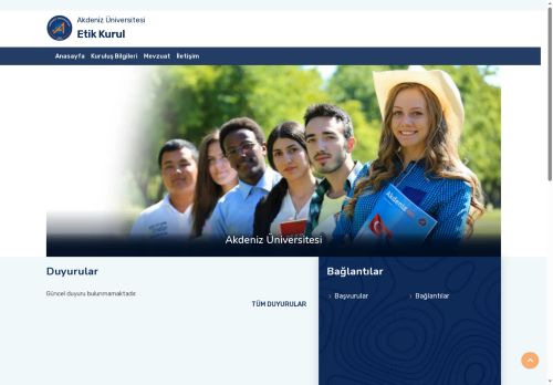 Etik Kurul-Ana Sayfa