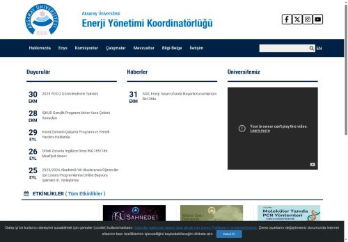 Enerji Yönetimi Koordinatörlüğü