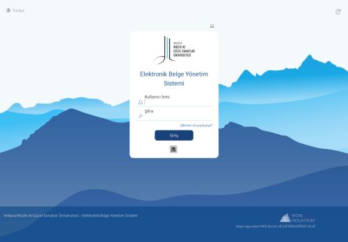Giriş Sayfası - Müzik ve Güzel Sanatlar Üniversitesi