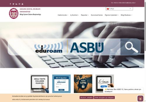 Ana Sayfa | Bilgi İşlem Dairesi Başkanlığı