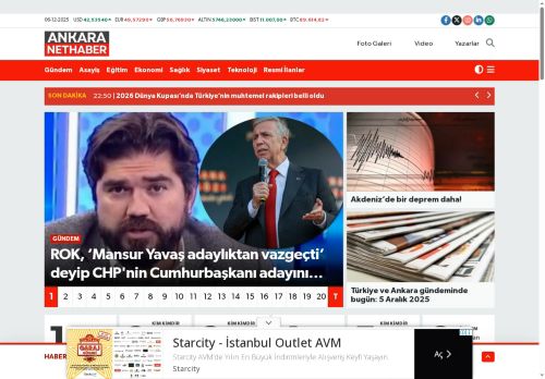 Ankara Net Haber: Son dakika Ankara haberleri