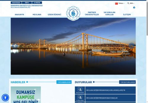Mevlana Koordinatörlüğü - BANDIRMA ONYEDİ EYLÜL ÜNİVERSİTESİ