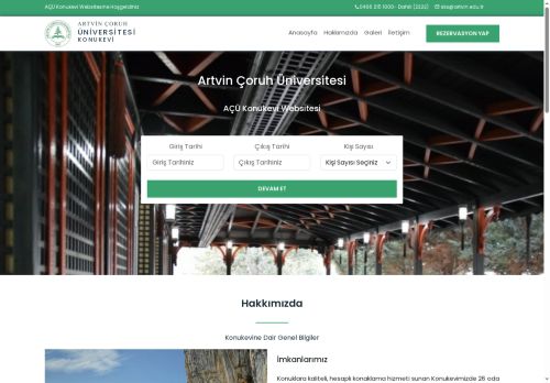 Artvin Çoruh Üniversitesi | Konukevi