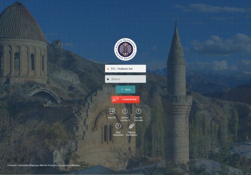 Giriş Merkezi - Atatürk Üniversitesi