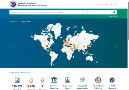 Akademik Veri Yönetim Sistemi | AVESİS