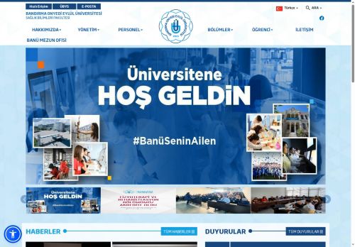 Sağlık Bilimleri Fakültesi - BANDIRMA ONYEDİ EYLÜL ÜNİVERSİTESİ
