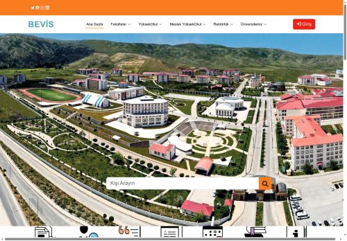 Bitlis Eren Üniversitesi Akademik Veri Sistemi