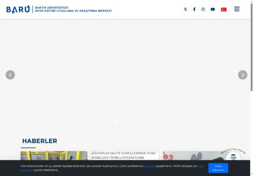 Bartın Üniversitesi - Ana Sayfa - Spor Eğitimi Uygulama ve Araştırma Merkezi