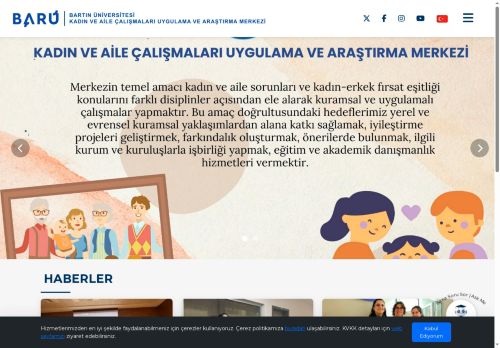 Bartın Üniversitesi - Ana Sayfa - Kadın ve Aile Çalışmaları Uygulama ve Araştırma Merkezi