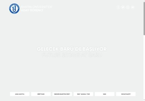 Bartın Üniversitesi - Ana Sayfa - Aday Öğrenci