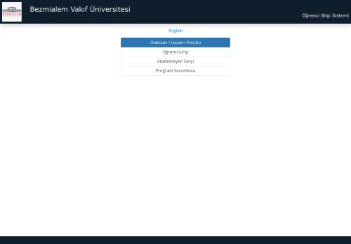 .:: Bilgi Sistemleri ::.