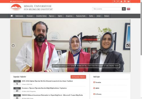 FEN BİLİMLERİ ENSTİTÜSÜ