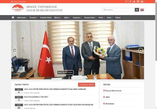 SAĞLIK BİLİMLERİ ENSTİTÜSÜ