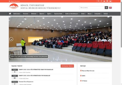 SOSYAL BİLİMLER MESLEK YÜKSEKOKULU