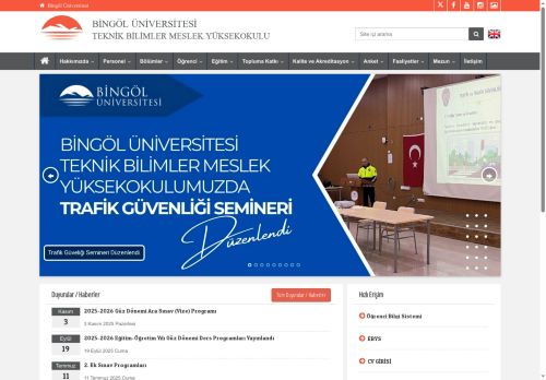 TEKNİK BİLİMLER MESLEK YÜKSEKOKULU