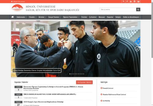 SAĞLIK, KÜLTÜR VE SPOR DAİRE BAŞKANLIĞI