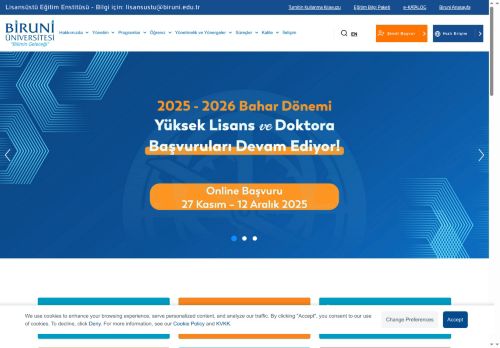 Lisansüstü Eğitim Enstitüsü