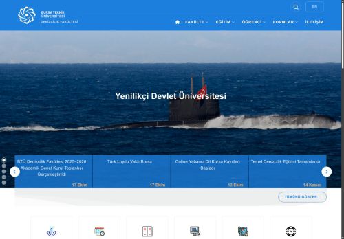 Bursa Teknik Üniversitesi | Denizcilik Fakültesi