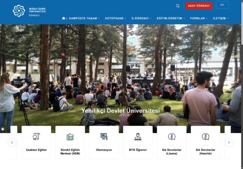Bursa Teknik Üniversitesi | Öğrenci