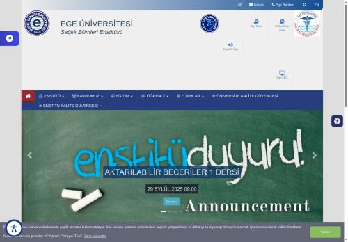 E.Ü. Sağlık Bilimleri Enstitüsü