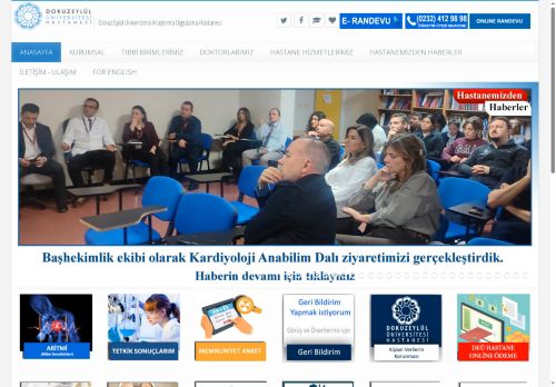 Dokuz Eylül Üniversitesi Araştırma Uygulama Hastanesi - Dokuz Eylül Üniversitesi Araştırma Uygulama Hastenesi