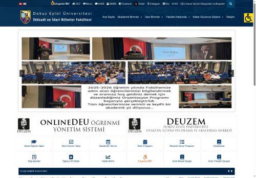 Dokuz Eylül Üniversitesi İktisadi ve İdari Bilimler Fakültesi | DEÜ İİBF